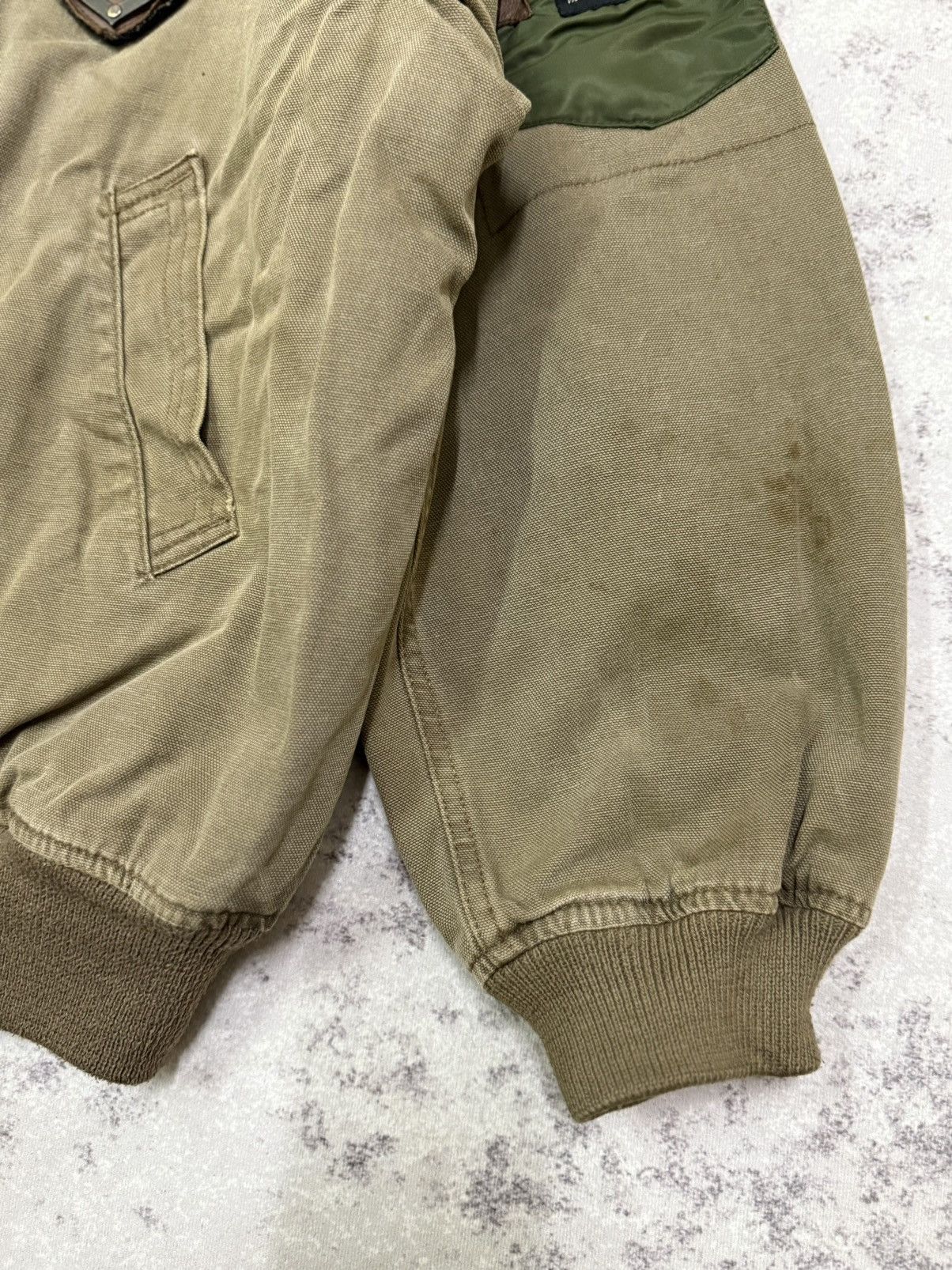 Vintage Kearny House Real old Flight Jacket Replica inspired U.Sarmy Size US L / EU 52-54 / 3 - 4 Thumbnail