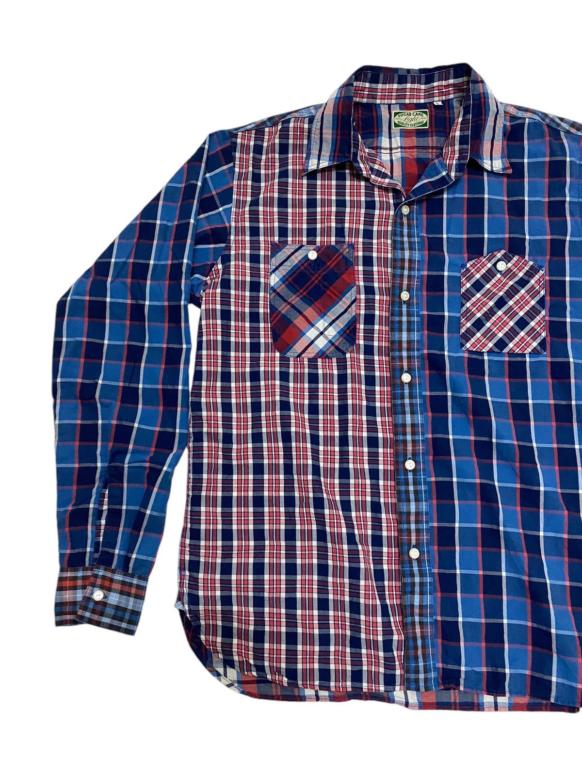 Sugar Cane × Vintage 🔥FIRE🔥 Sugar Cane Flannel Inspired Visvim Size US L / EU 52-54 / 3 - 3 Thumbnail