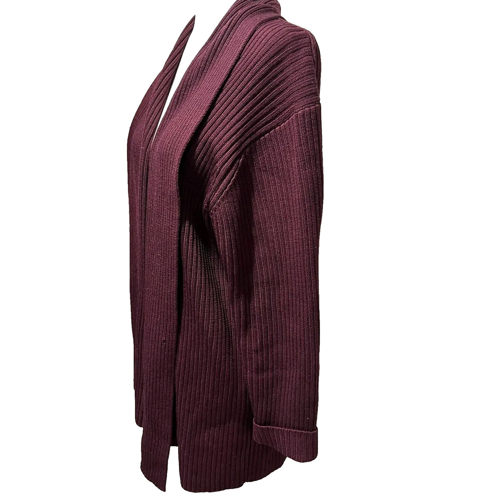 Eileen Fisher Eileen Fisher Wool High Collar Cardigan Large A001372 Size L / US 10 / IT 46 - 3 Thumbnail