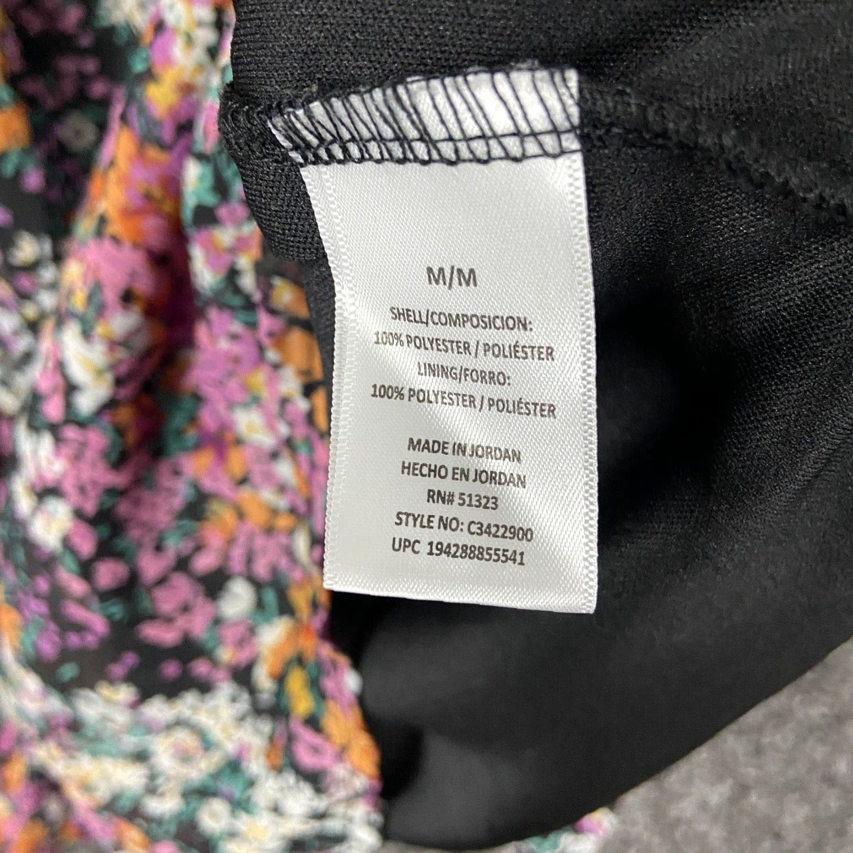 Vince Camuto Vince Camuto Dress Floral Women M Multicolor Knee Length Sheer Long Sleeve A-Line Ladies Mage/S Vibes Womens Size M / US 6-8 / IT 42-44 - 7 Thumbnail
