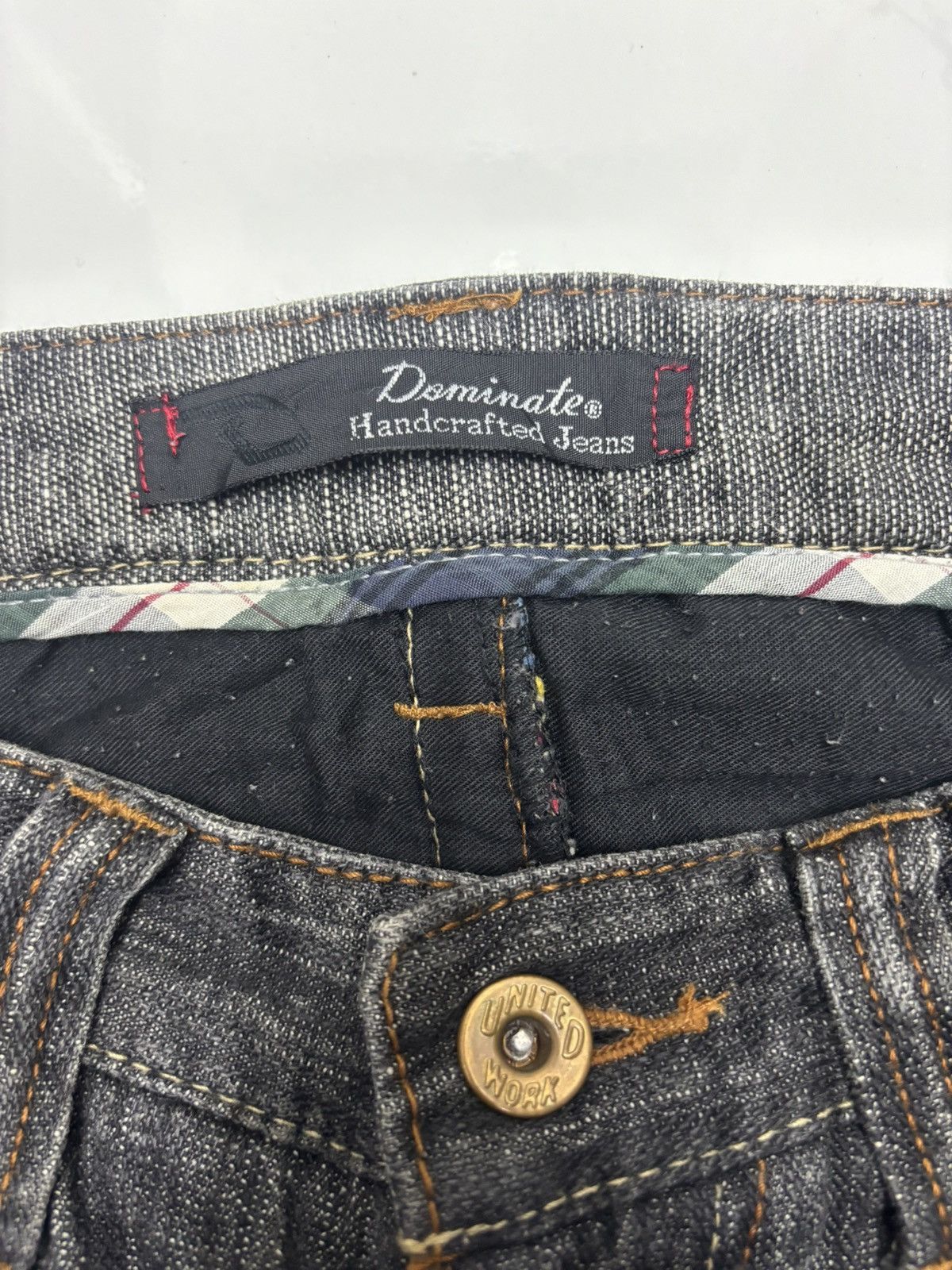 If Six Was Nine 🔥DOMINATE HANDCRAFTED BLACK DISTRESSED DENIM JEANS Size US 30 / EU 46 - 9 Thumbnail