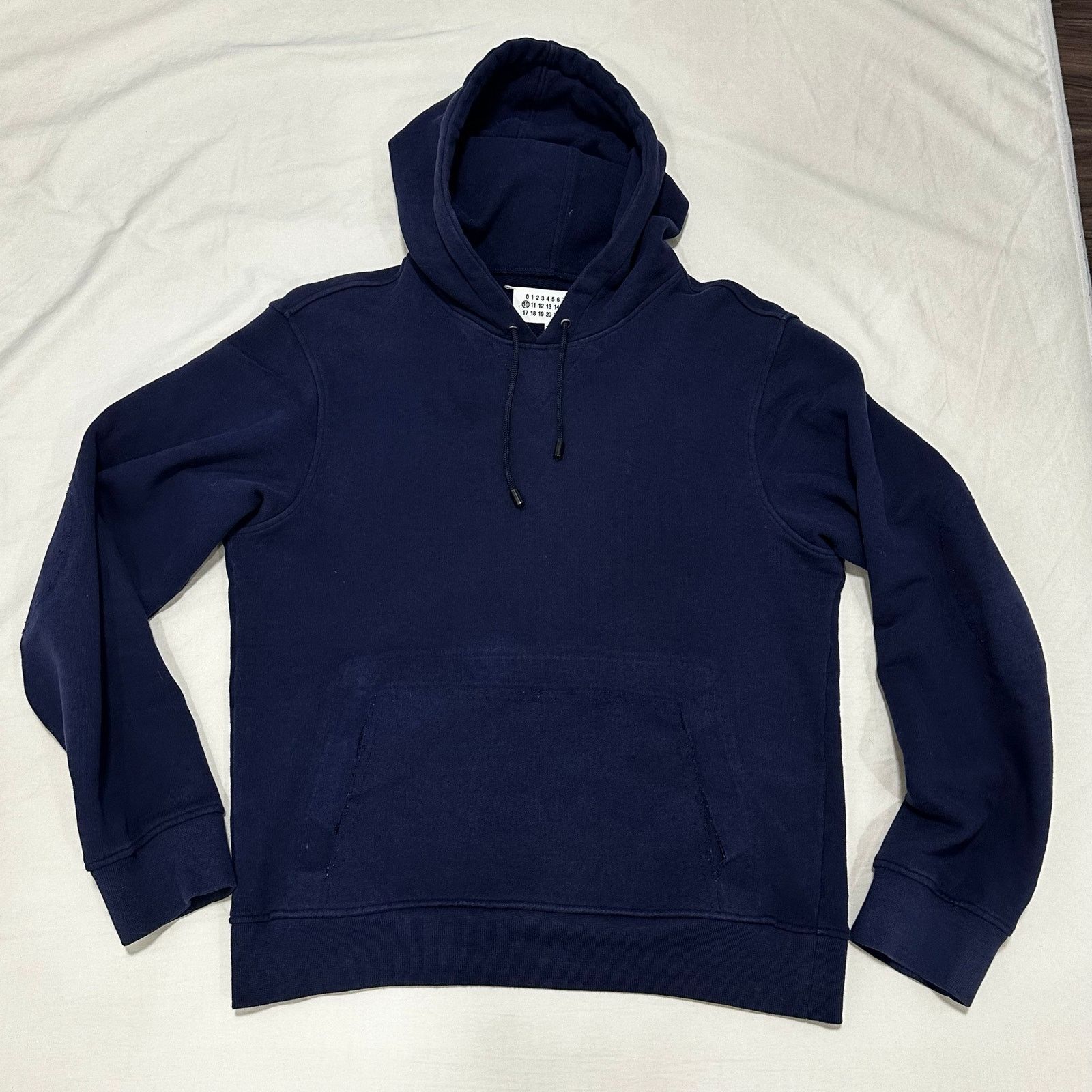 Maison Margiela Rare Maison Margiela Navy Hoodie 46 Made in Italy Size US S / EU 44-46 / 1 - 13 Thumbnail