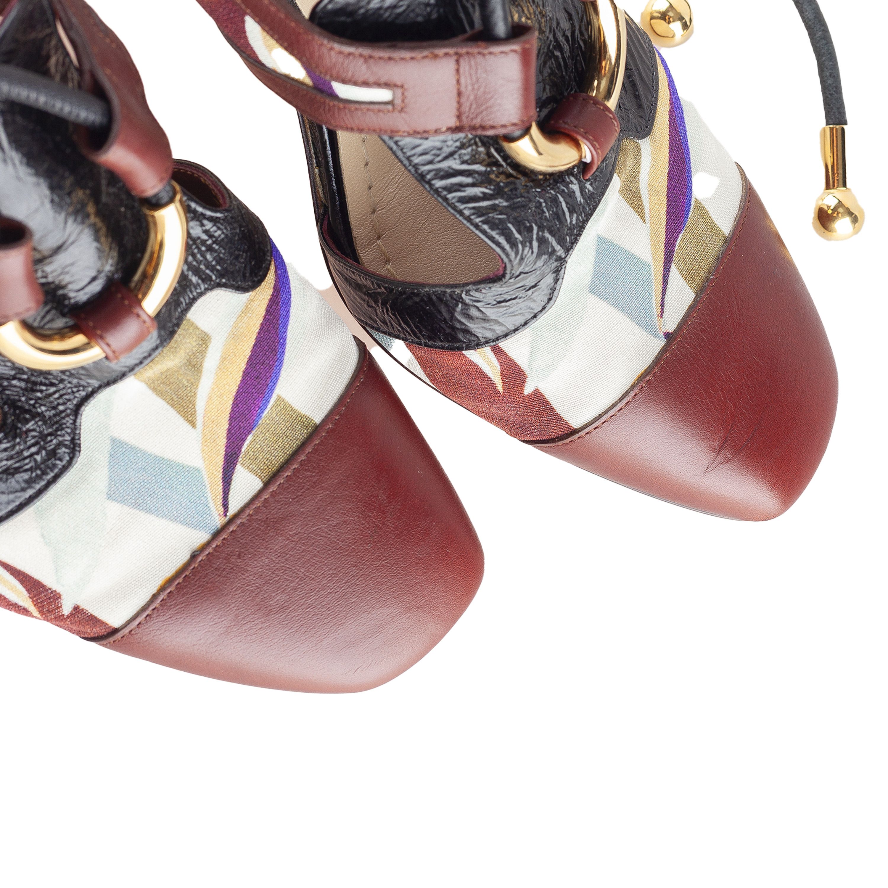 Dior Christian Dior 2017 Metallic Tied-Up Heels Size US 6 / IT 36 - 7 Thumbnail
