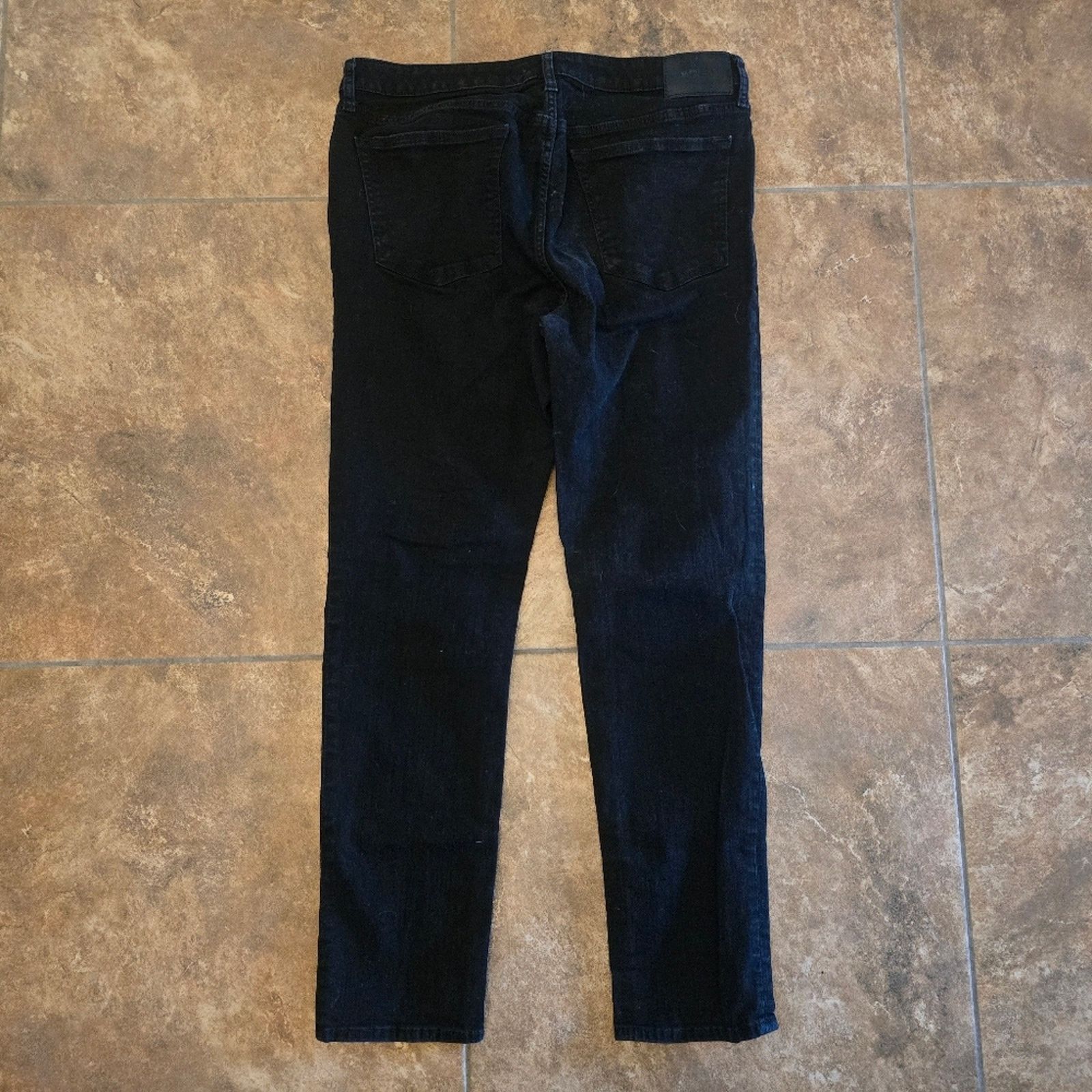 Express Black Denim Classic | EXPRESS | Slim Jean Size US 36 / EU 52 - 2 Thumbnail