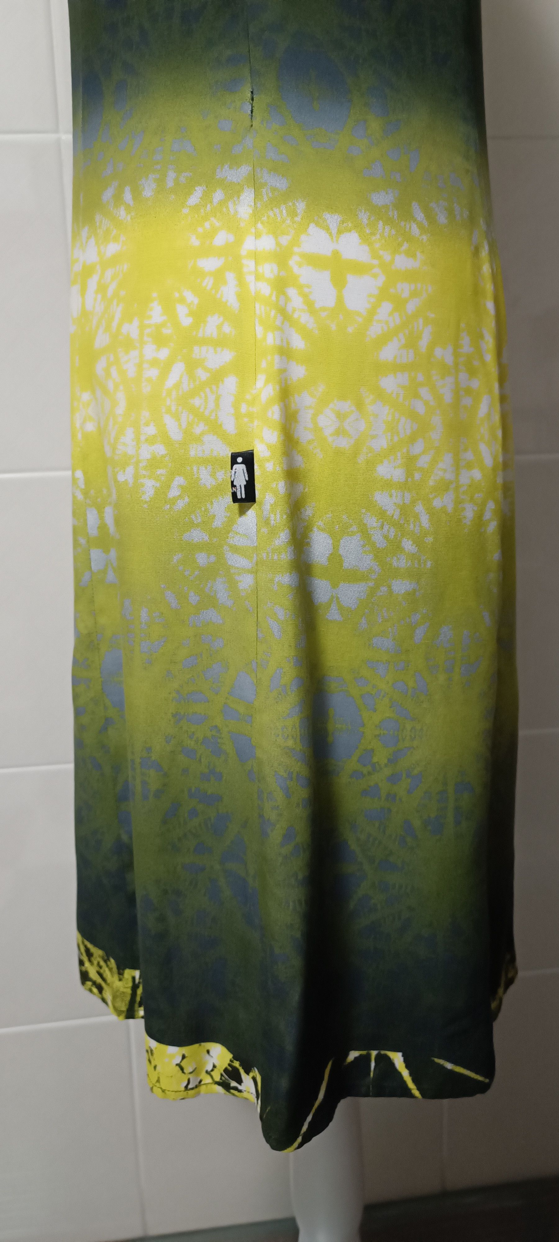 Jean Paul Gaultier SS2000 - Psychedelic print midi dress Size S / US 4 / IT 40 - 10 Thumbnail