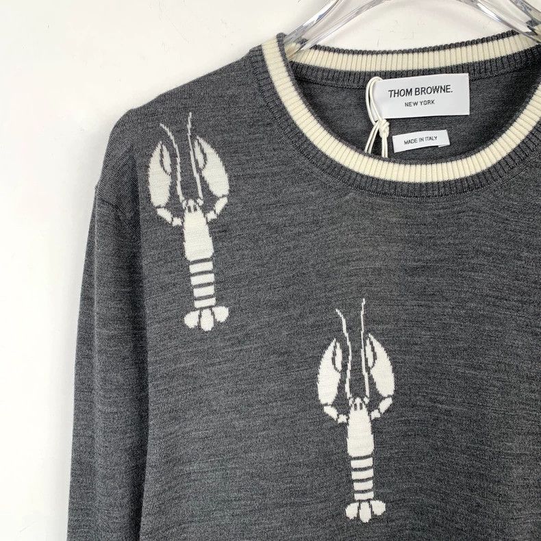 Thom Browne Thom Browne size2 Dragonfly embroidered round collar wool s Size US M / EU 48-50 / 2 - 3 Thumbnail
