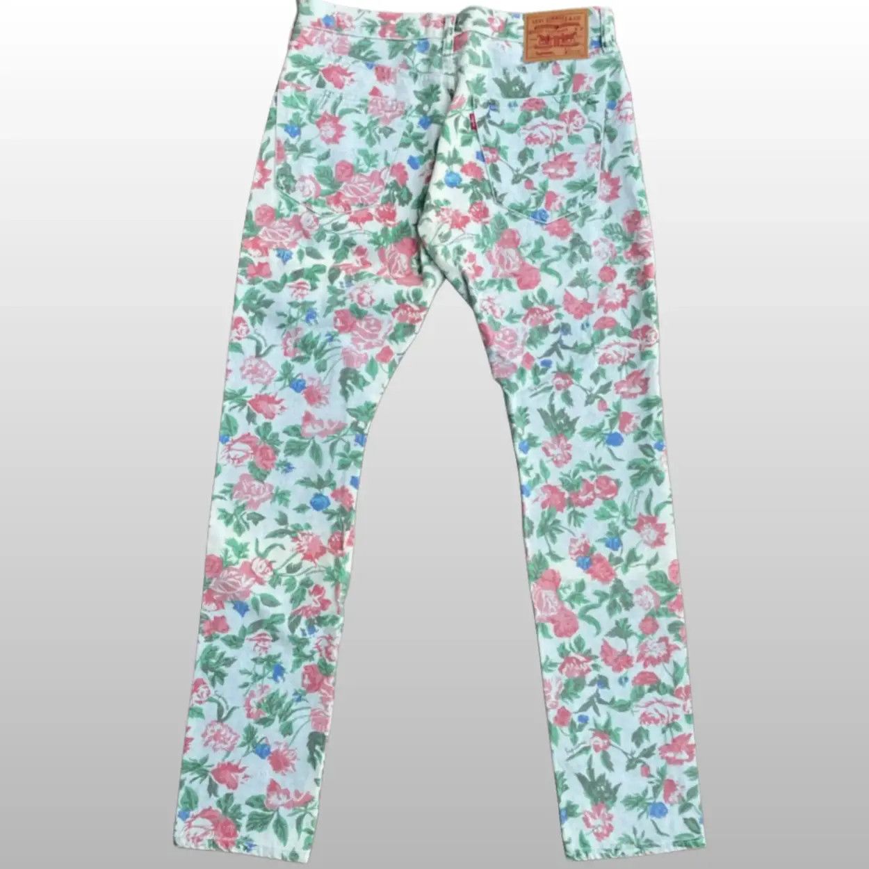 Supreme Levi's Roses 505 Jeans SS16
