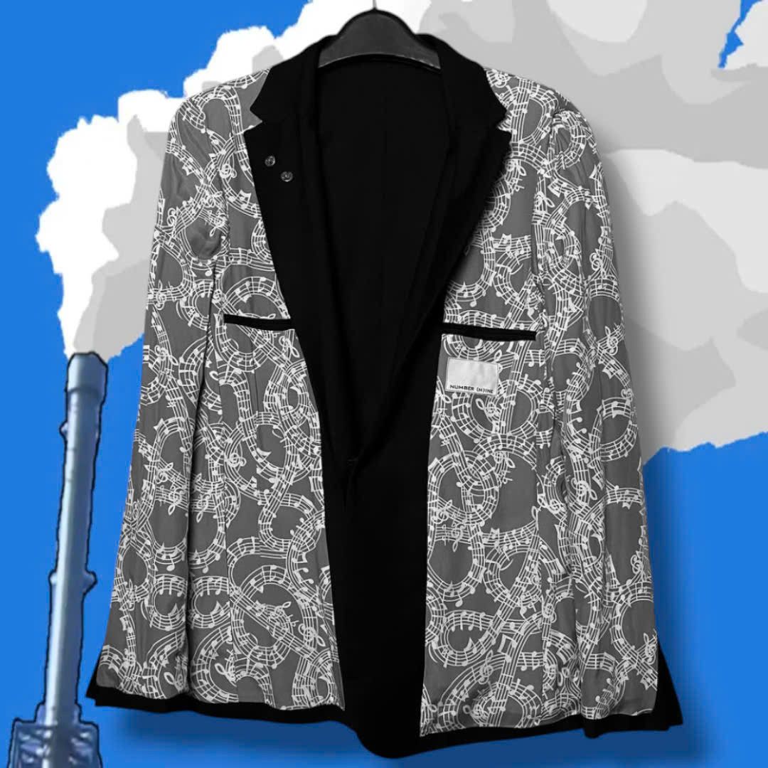 Number (N)ine Number (N)ine FW05 The High Streets Blazer Size 40L - 4 Thumbnail