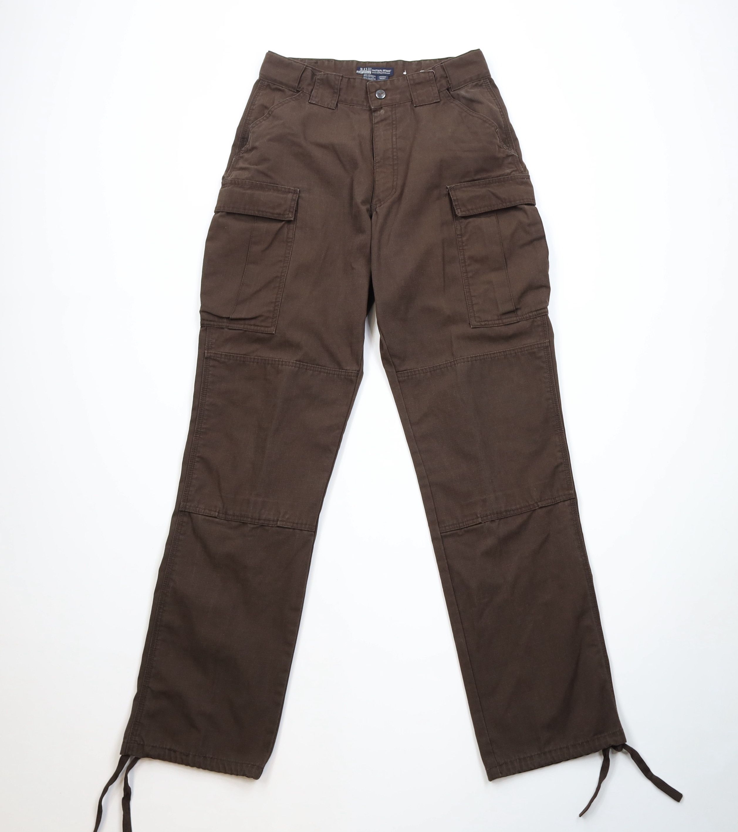 Vintage 5.11 Tactical Series Ripstop Double Knee Cargo Pants Brown Size US 34 / EU 50 - 1 Thumbnail
