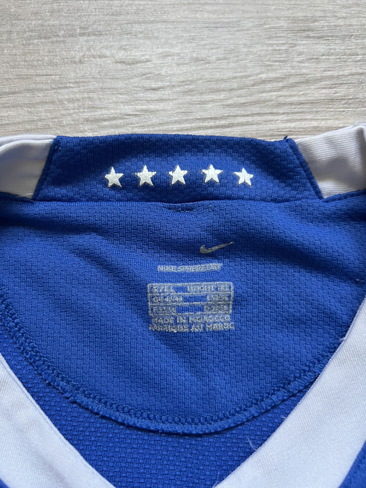 Nike × Vintage Vintage Nike Brazil National Team 2006 2008 Away Jersey Size US L / EU 52-54 / 3 - 7 Thumbnail