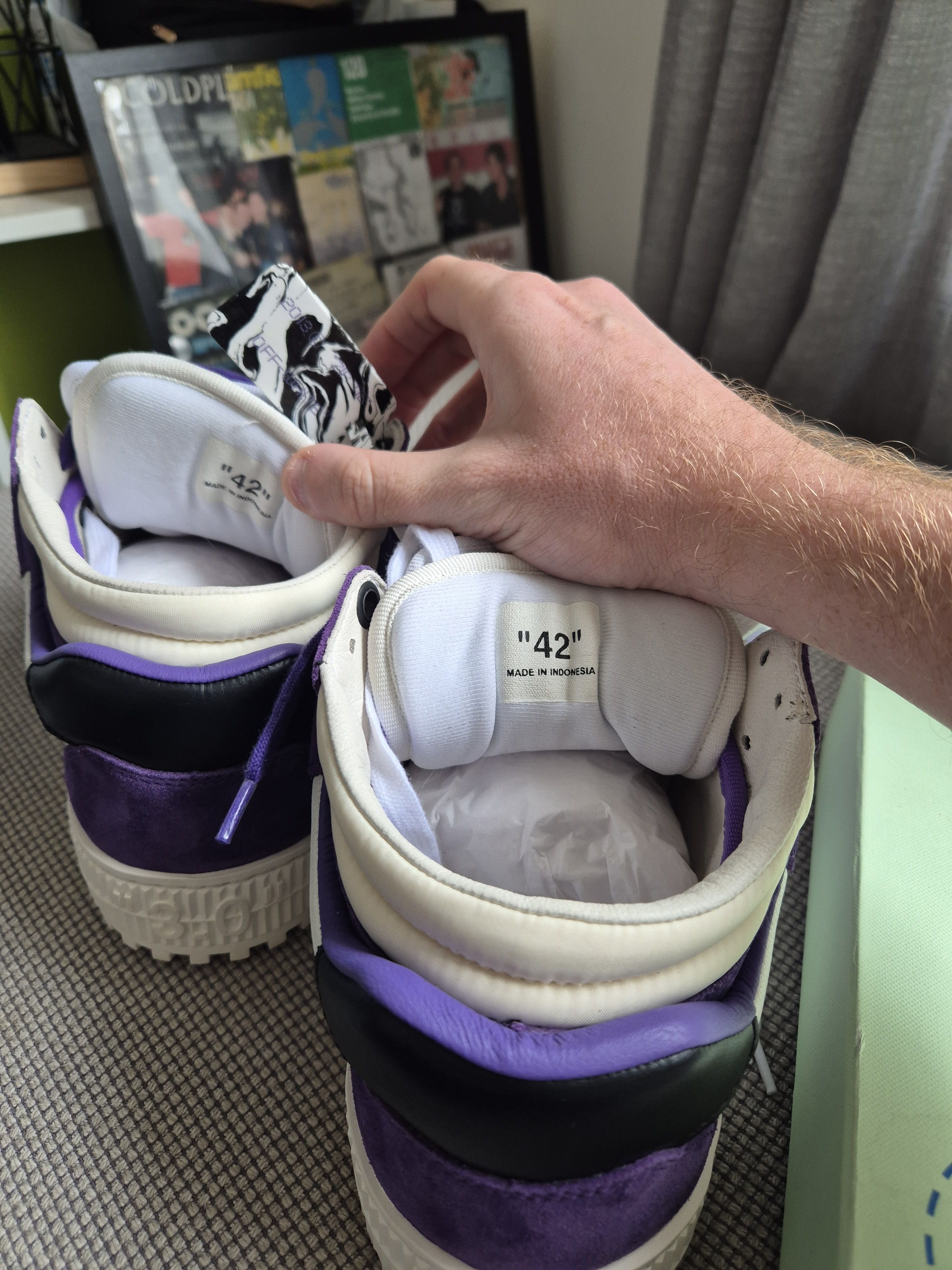 Off-White Off-White Off-Court 'Purple' Virgil Abloh Size US 9 / EU 42 - 10 Thumbnail