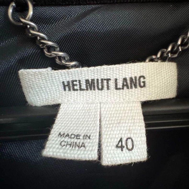 Helmut Lang HELMUT LANG size40 Stand up straight in a black suit jacket Size 40L - 2 Thumbnail