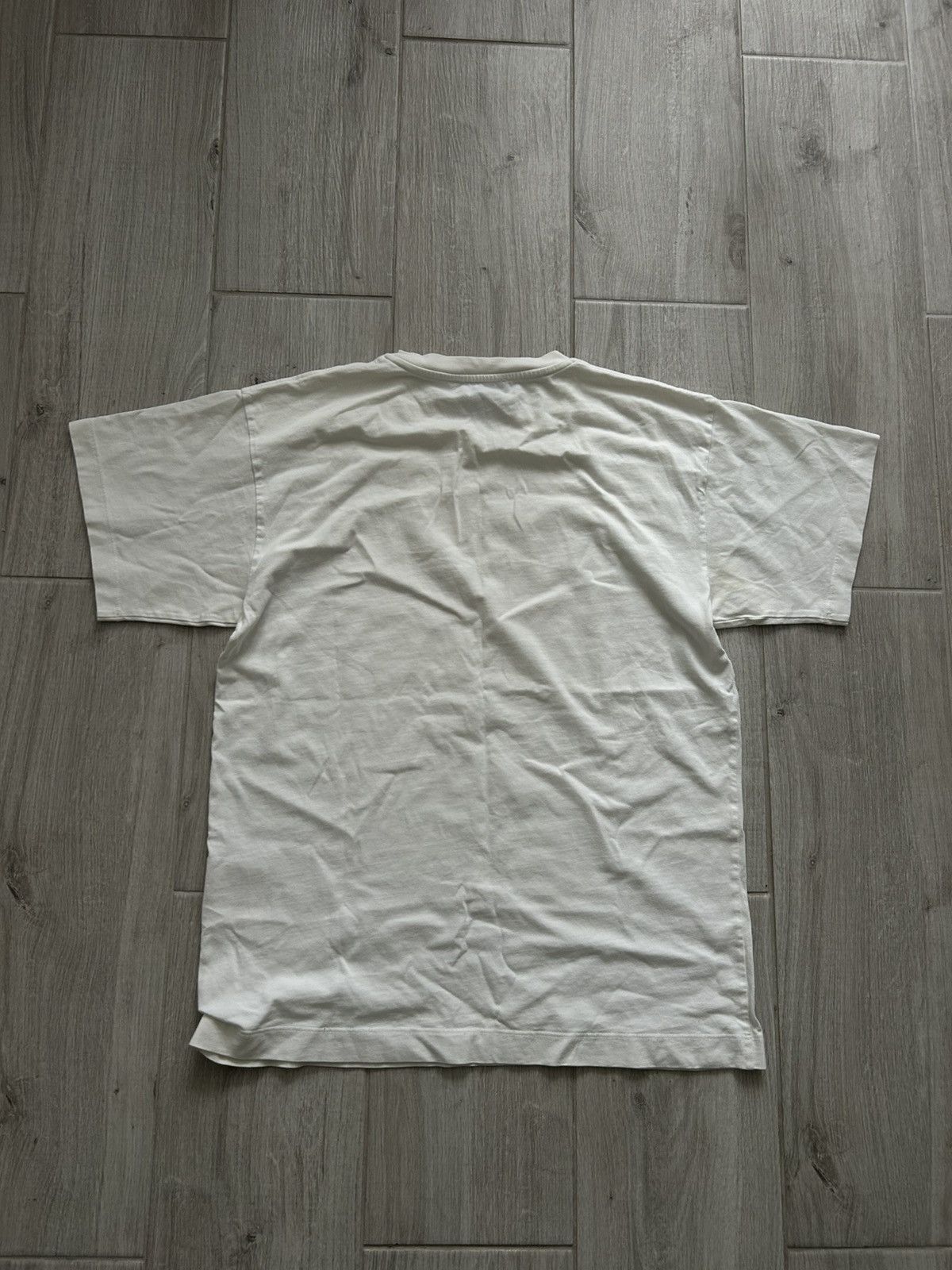 Gosha Rubchinskiy Gosha Rubchinskiy Triple Flag White T-shirt Size US M / EU 48-50 / 2 - 7 Thumbnail