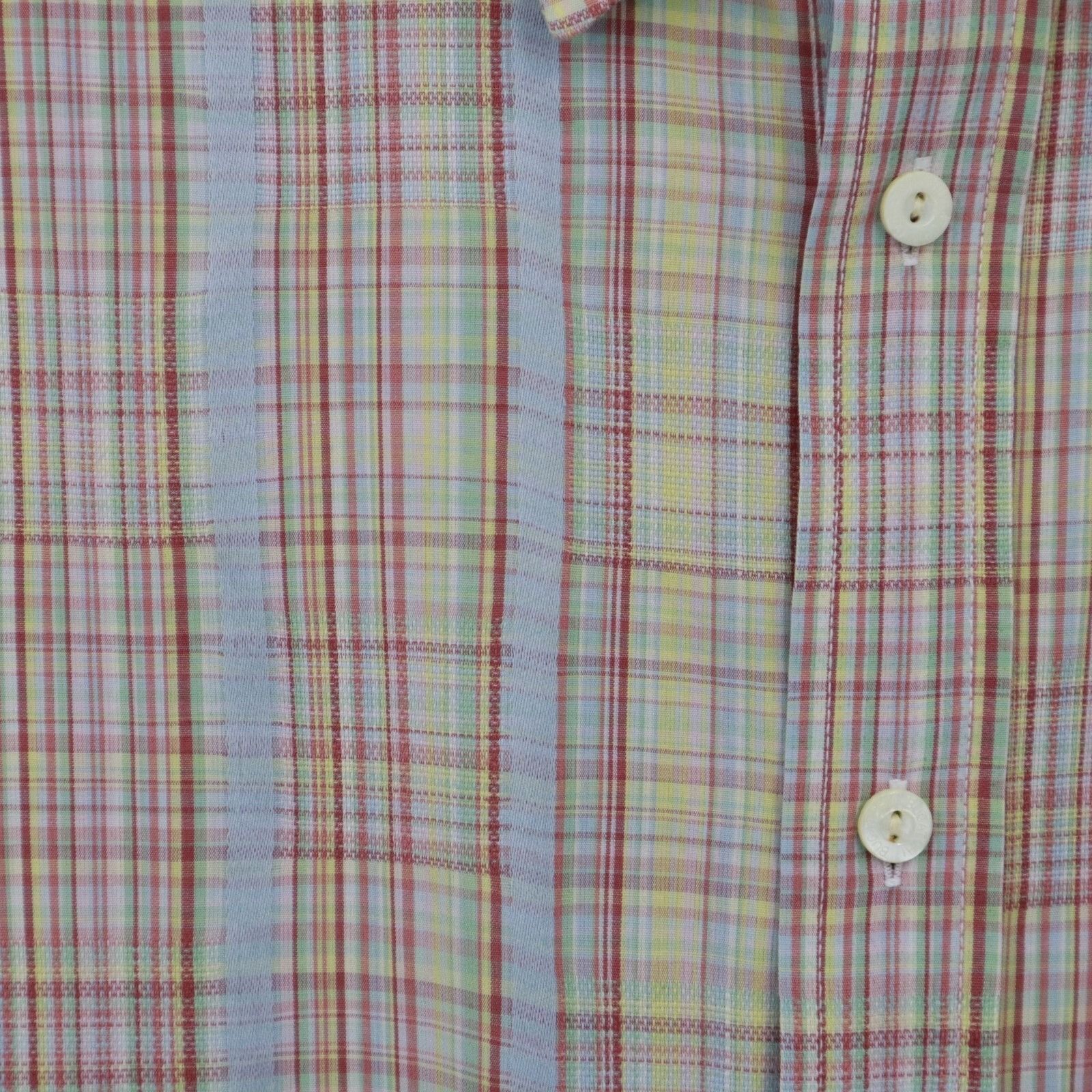 BUGATCHI Bugatchi Uomo Plaid Button Down Shirt Mens XL Multi Preppy Size US XL / EU 56 / 4 - 9 Thumbnail