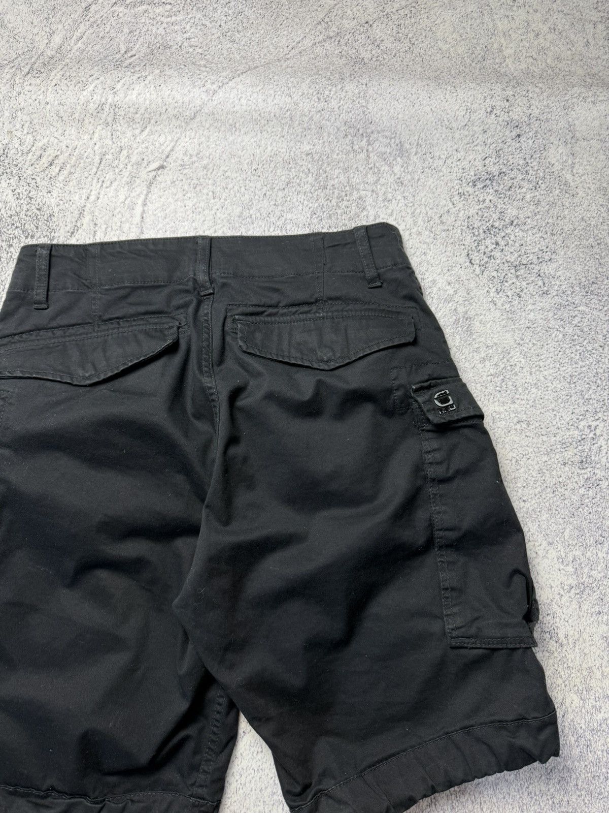 G-Star Mens Vintage G Star Raw Cargo Shorts rare army Y2K Size US 28 / EU 44 - 16 Thumbnail