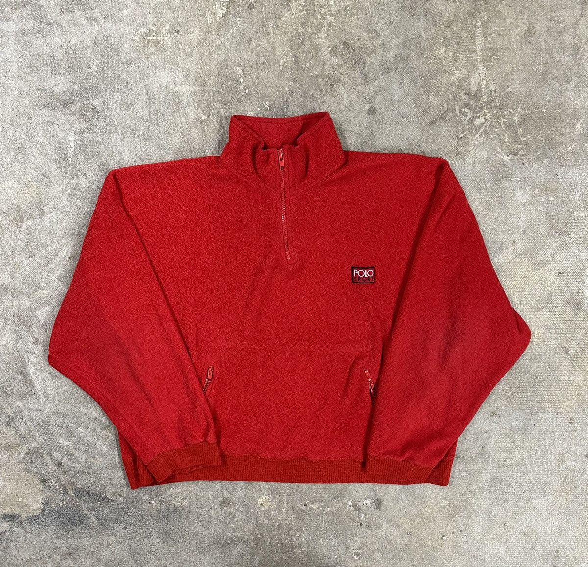 Polo Ralph Lauren Vintage 90s Polo Sport Small Logo Fleece Zip Up Jacket Size US M / EU 48-50 / 2 - 1 Thumbnail