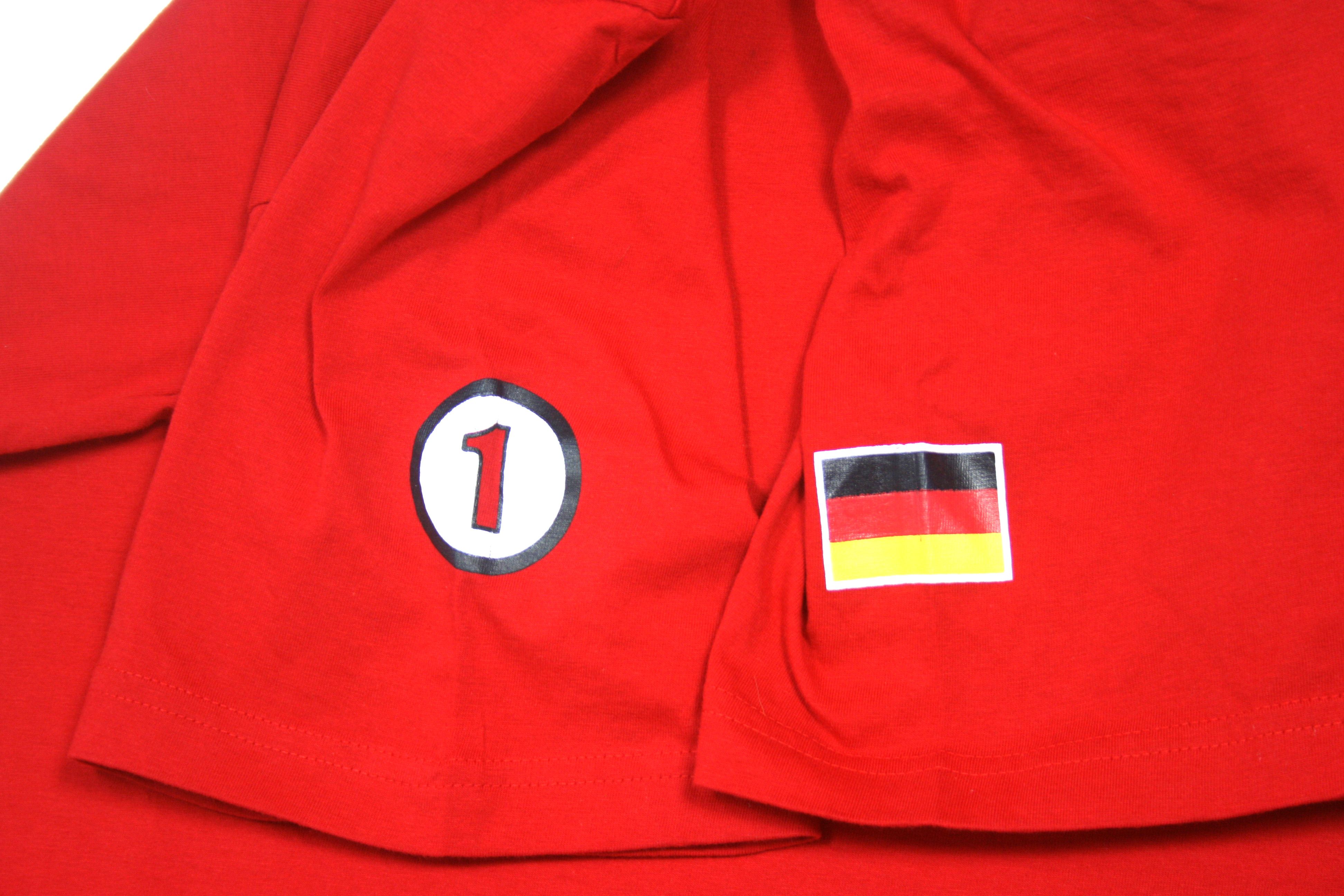 Ferrari 00S Michael Schumacher Logo Germany T-Shirt Vintage Size US XXL / EU 58 / 5 - 7 Thumbnail