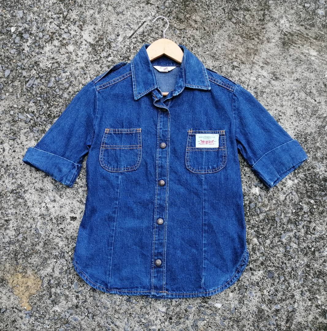 Levi's × Levi's Vintage Clothing Levi's Strauss Lady Denim Shirt Size S / US 4 / IT 40 - 1 Thumbnail