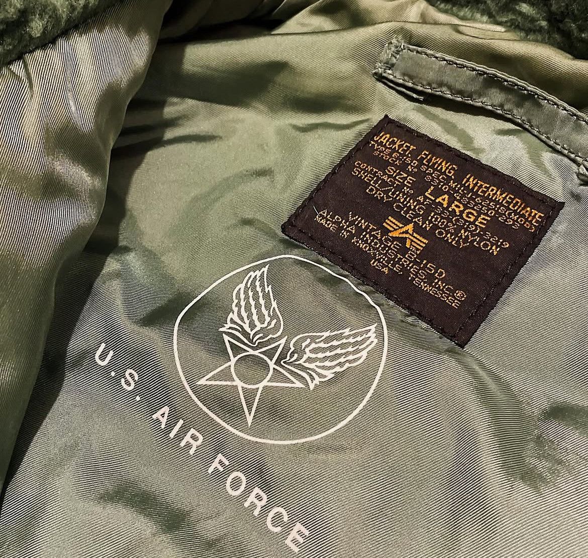 Alpha Industries 90s Alpha Industries B-15D Flight Bomber Jacket Size US L / EU 52-54 / 3 - 8 Thumbnail