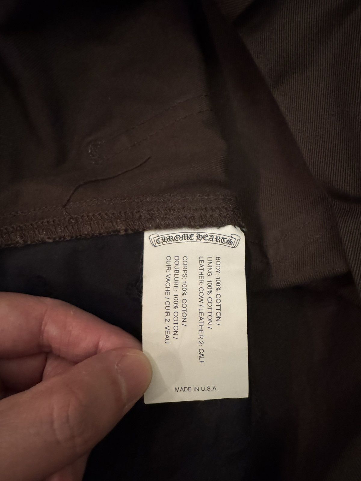 Chrome Hearts Chrome Hearts Brown Carpenter Pants with Orange Camo Patches Size US 36 / EU 52 - 4 Thumbnail