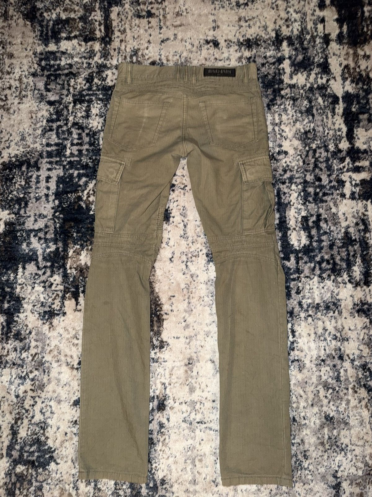 Balmain Balmain 4 Zipper Cargo Pants Size US 27 - 2 Thumbnail