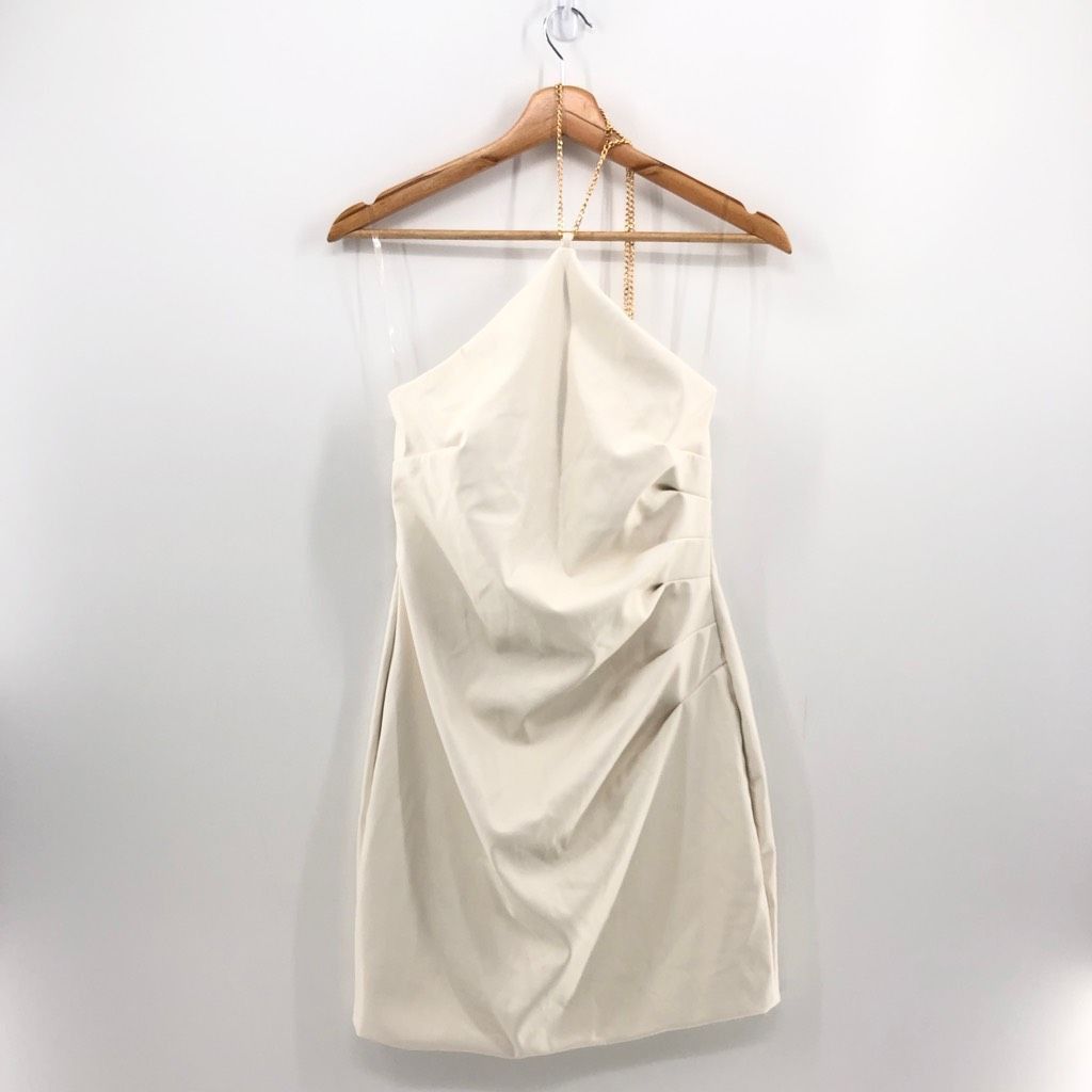 Other Nookie x REVOLVE Barbella Mini Dress in Cream Size L / US 10 / IT 46 - 2 Thumbnail