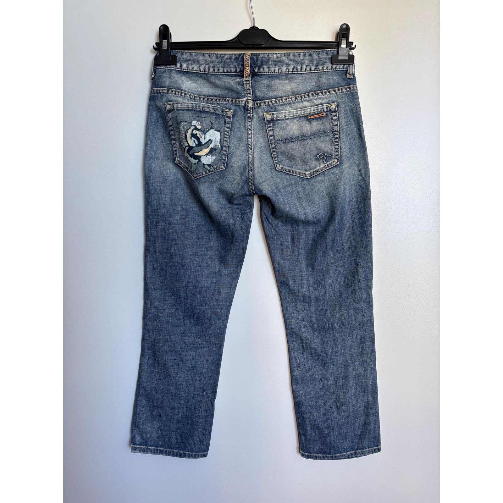 Guess × Vintage Vintage Guess Jeans 24W Floral Print Button Fly Y2K Archive Size US 26 / EU 42 - 5 Thumbnail