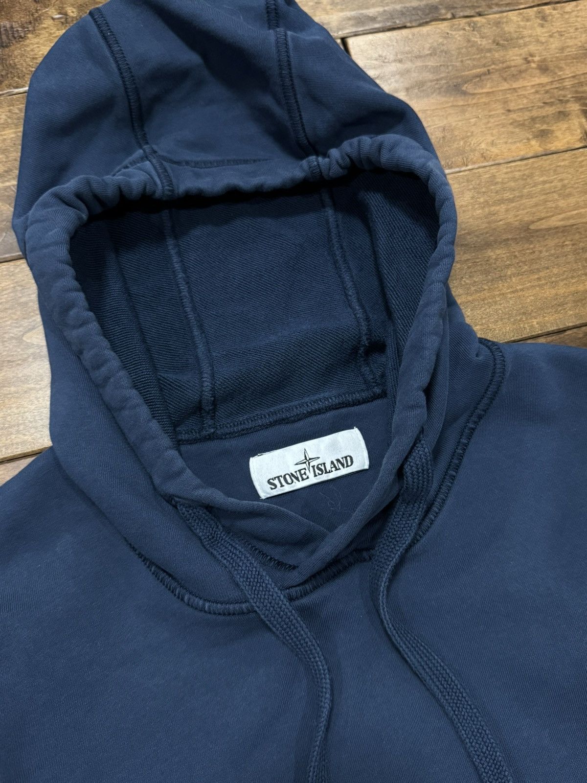 Stone Island Stone Island Navy Pullover Hoodie Size M Size US M / EU 48-50 / 2 - 4 Thumbnail