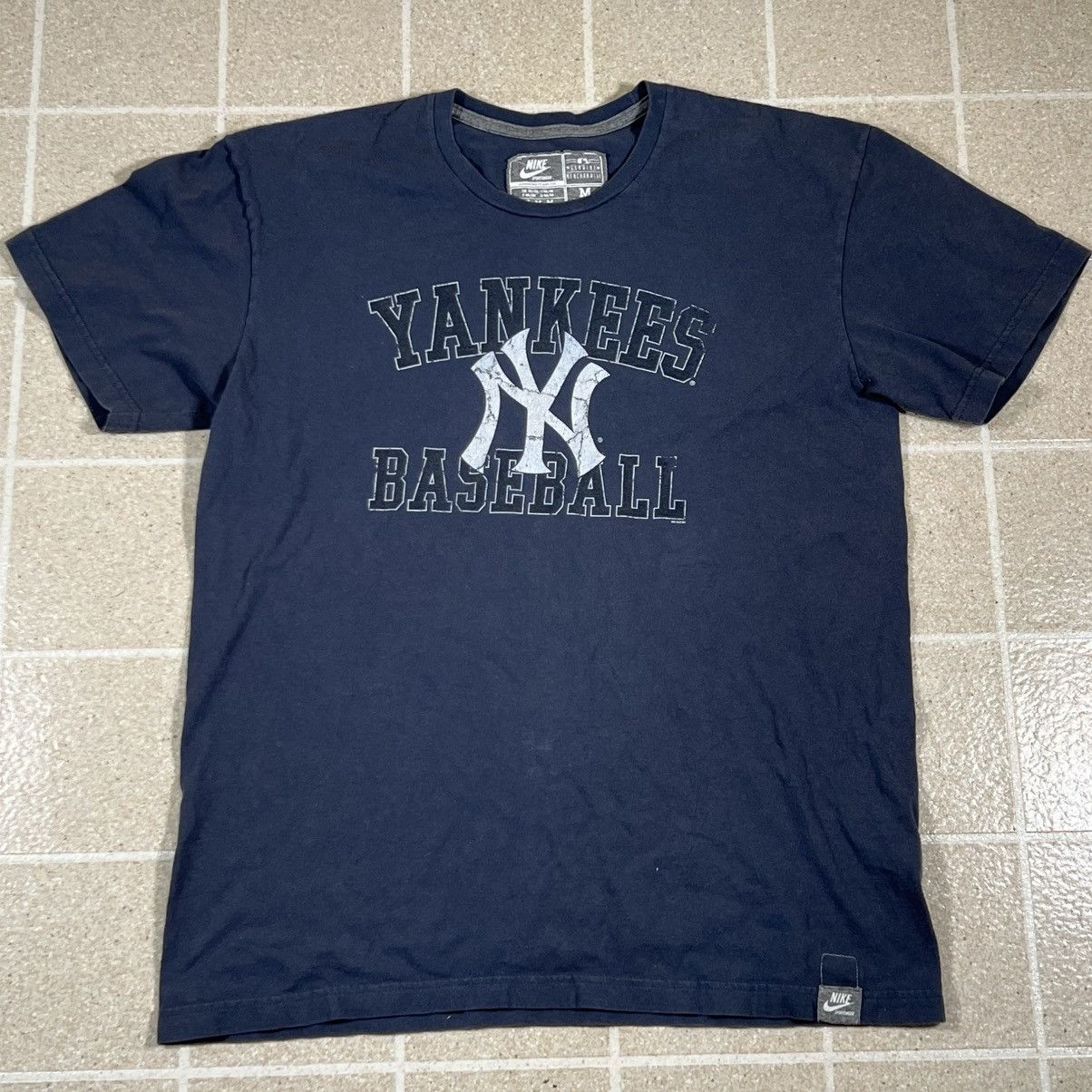 Nike New York Yankees T-Shirt Gray Baseball Genuine Merchandise Size US M / EU 48-50 / 2 - 1 Thumbnail