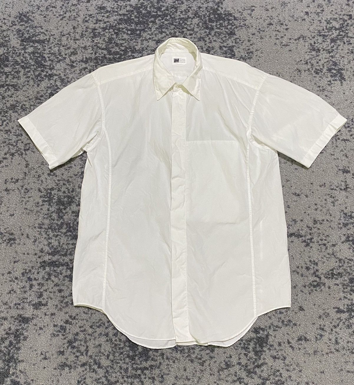 Vintage Issey miyake basic white shirt