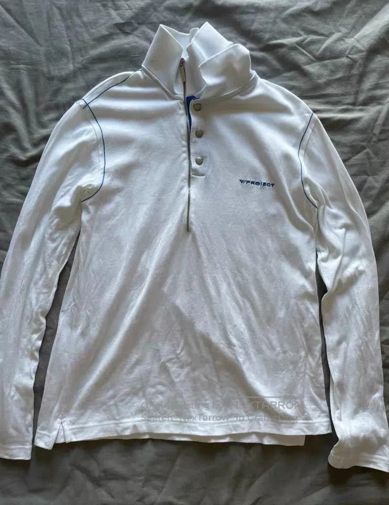 Y/Project Y/Project Size M Deconstructed Polo shirt with multiple col Size US M / EU 48-50 / 2 - 2 Thumbnail