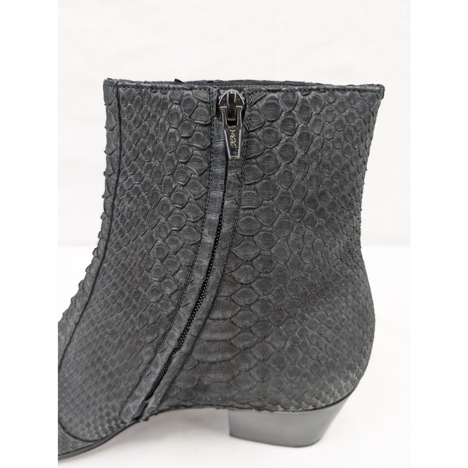 Saint Laurent Paris o1rshd1 Vassili 60 Pitone / Python Boots in Nero Size US 9 / EU 42 - 10 Thumbnail