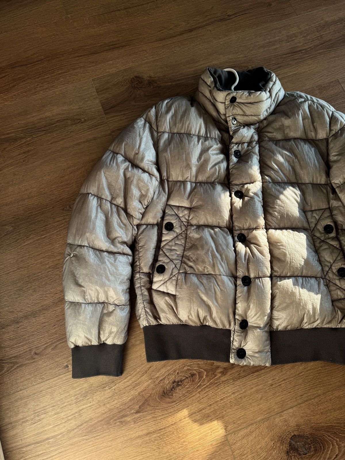 Stone Island Stone Island Puffer Down Jacket Garment DYED Vintage L Size US L / EU 52-54 / 3 - 3 Thumbnail