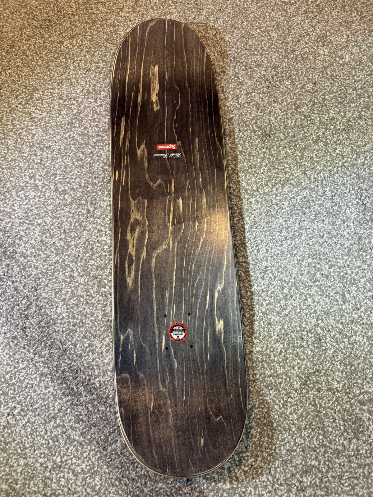 Supreme Smoke Skateboard