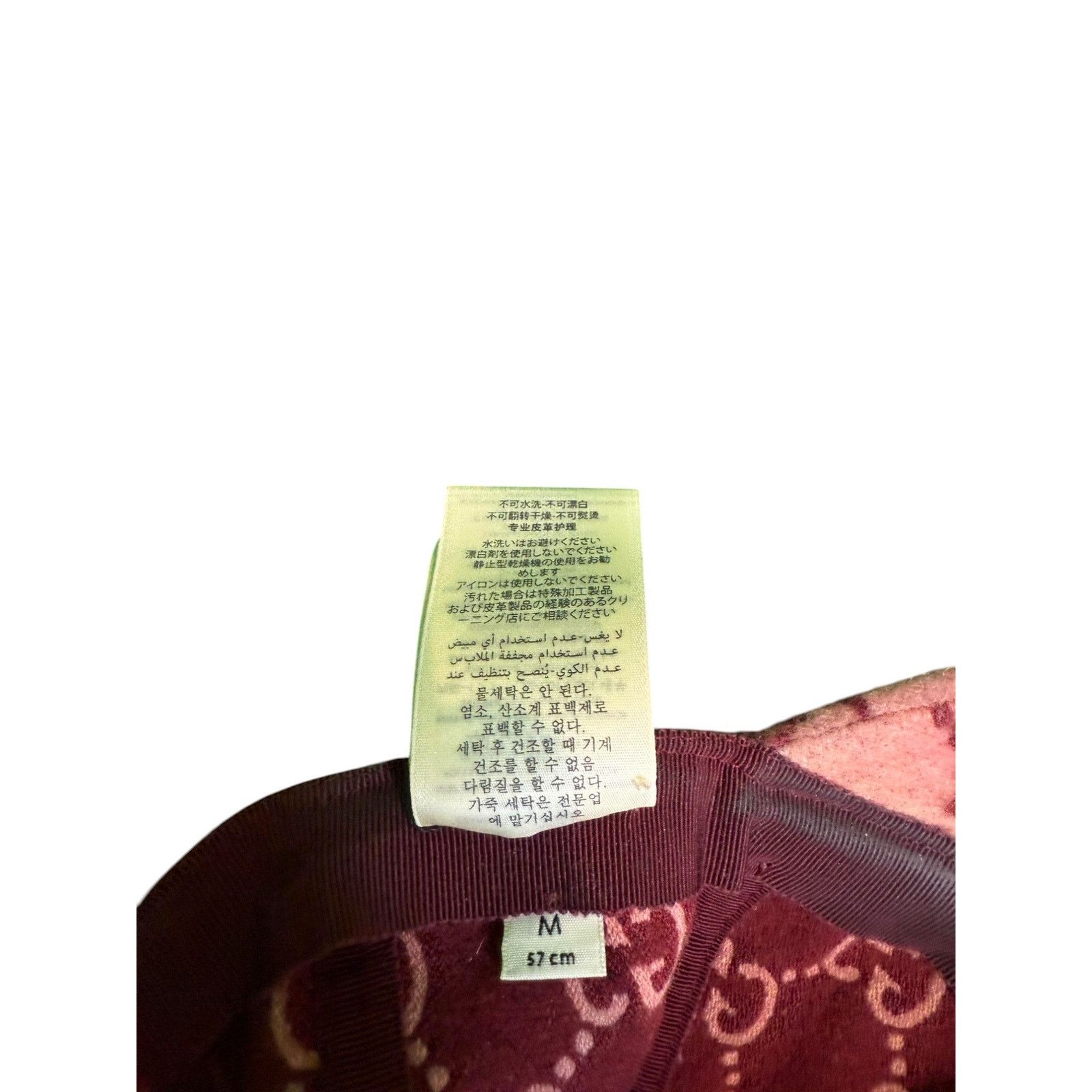 Gucci Gucci Felt Monogram Pink Hat Size ONE SIZE - 6 Thumbnail