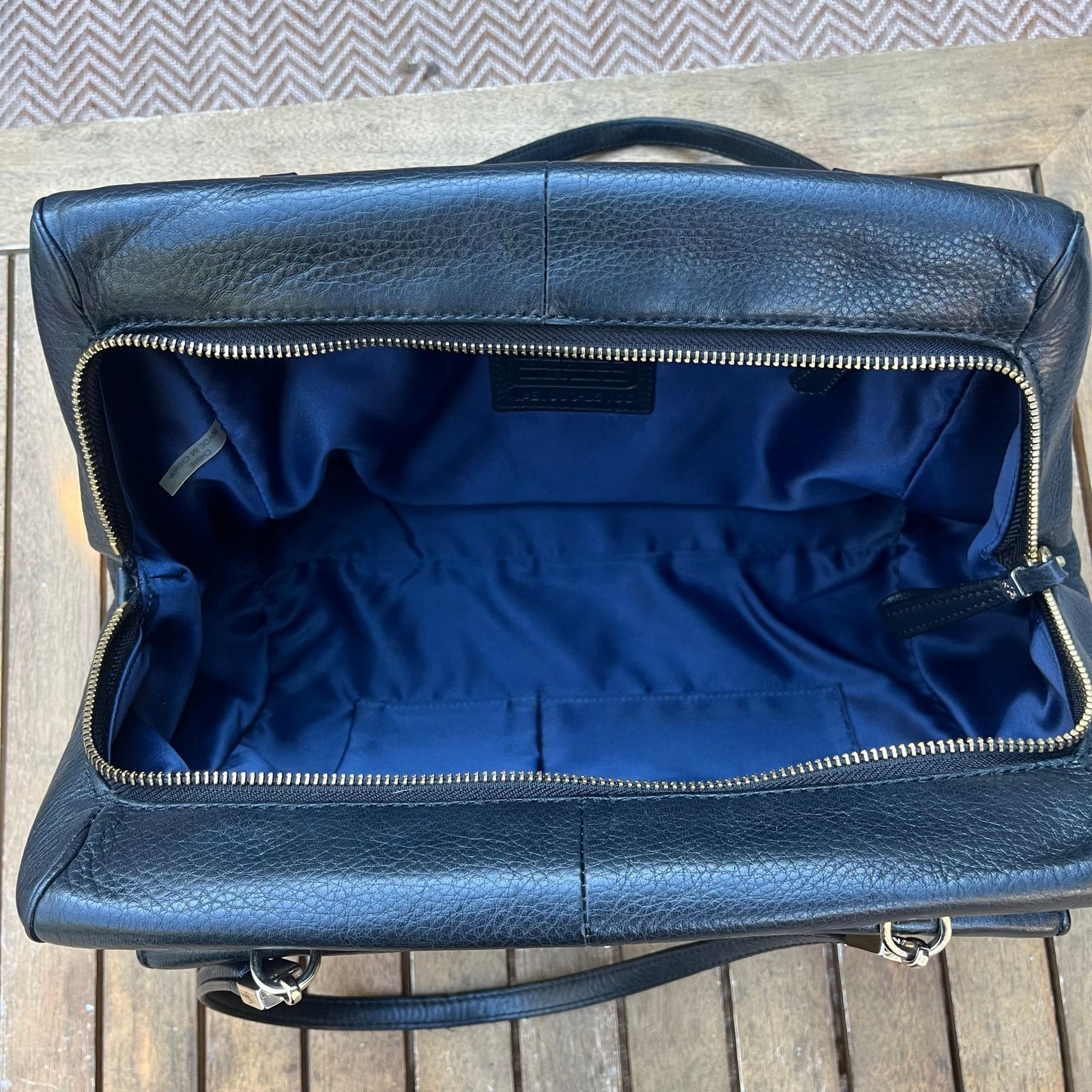 Coach COACH Madison Black Soft Leather, Madeline East West Satchel Size ONE SIZE - 2 Thumbnail