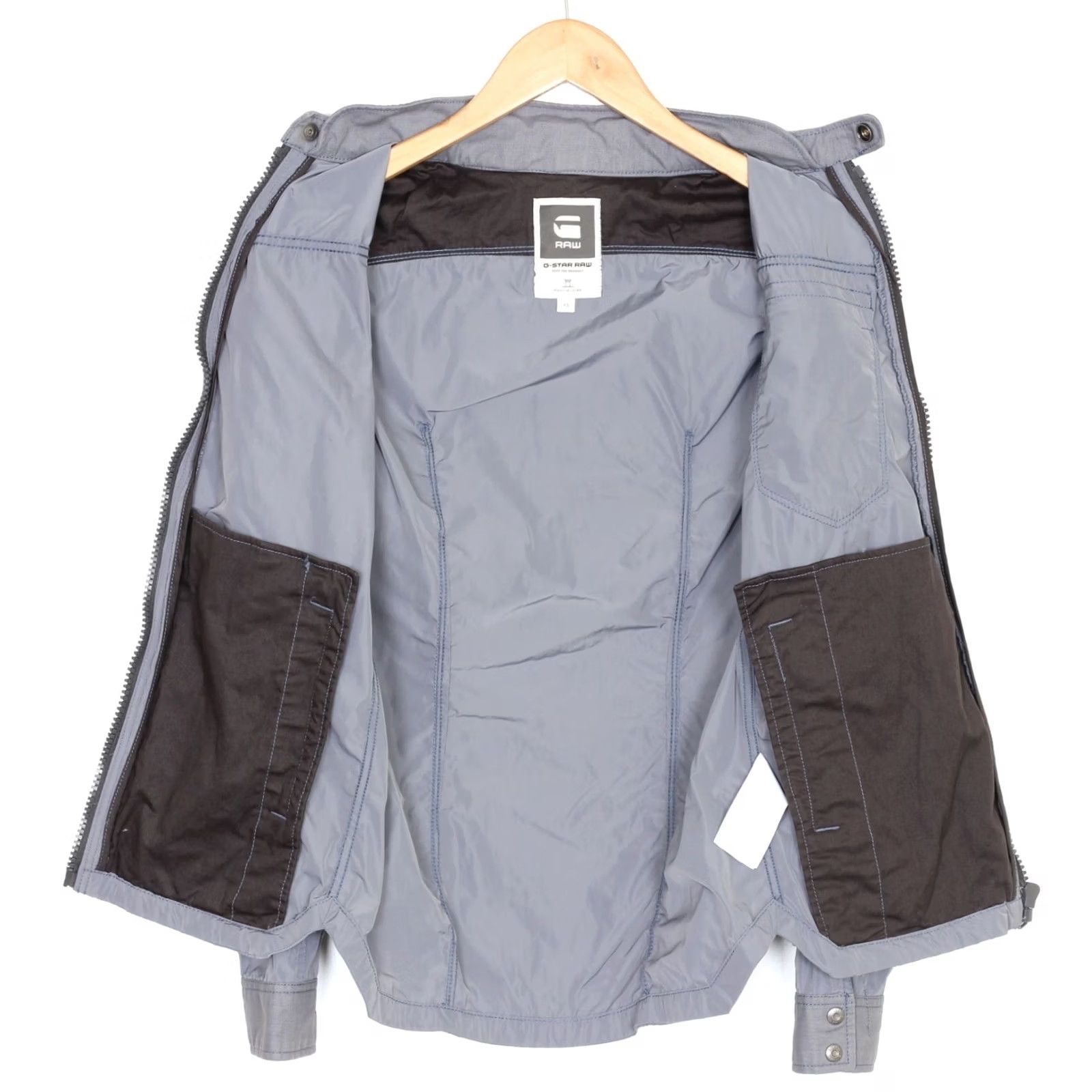 G-Star G-STAR ARC ZIP OVERSHIRT L/S Jacket Men XS Grey Polyester MJ2590 Size US XS / EU 42 / 0 - 4 Thumbnail