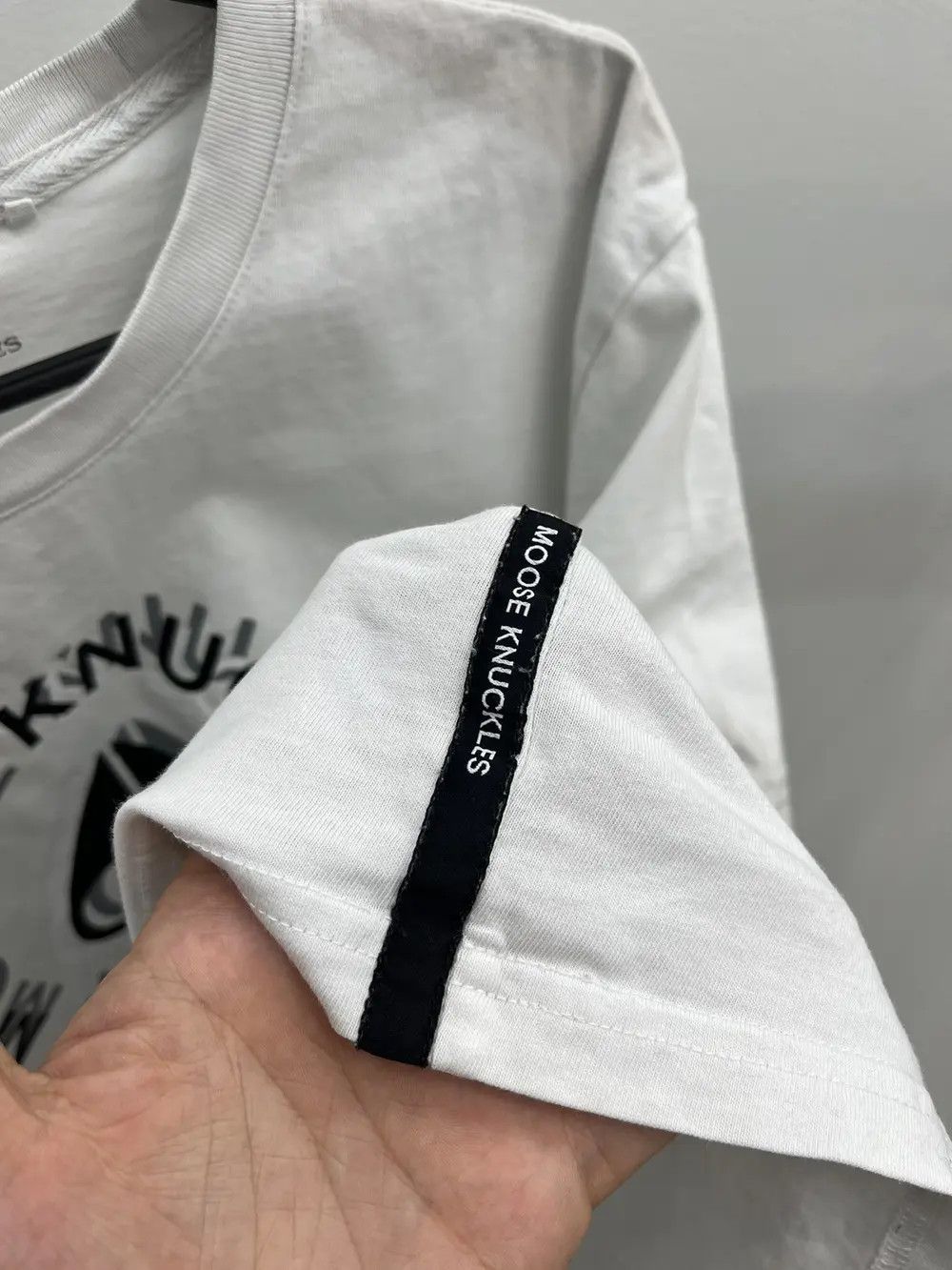 Moose Knuckles Moose Knuckles Cotton Logo Printed Tee T-shirt Size US L / EU 52-54 / 3 - 5 Thumbnail