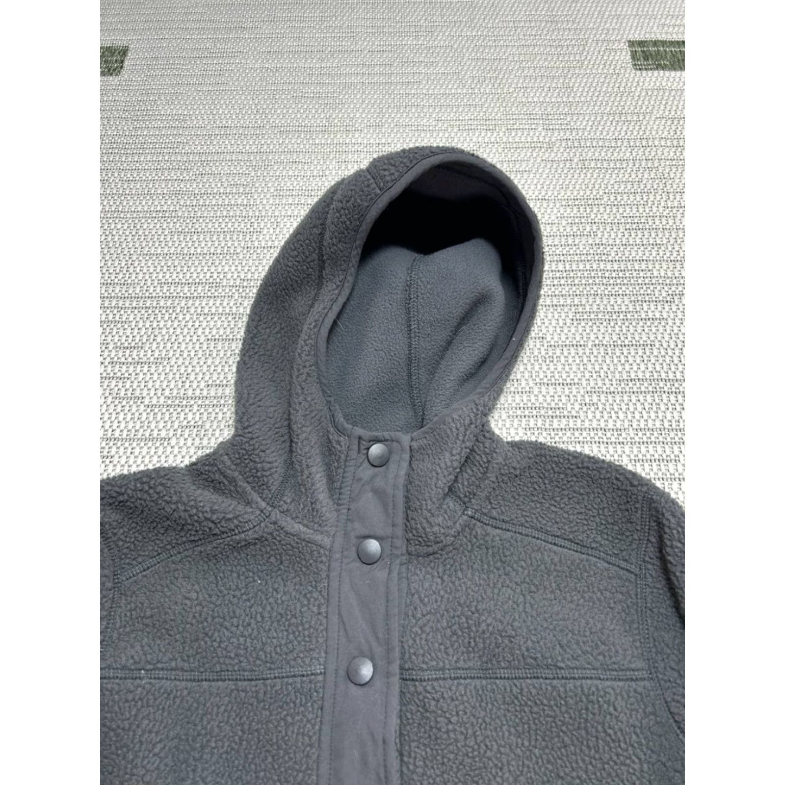 Vintage 5 11 Tactical Frances Fleece Coat Womens Small Gray Winter Essential Shirt? Sorry. Size S / US 4 / IT 40 - 3 Thumbnail