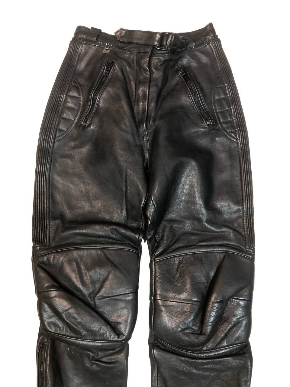 Vintage Louis Motor Racing Moto Leather Pants Vintage Size US 29 - 7 Thumbnail