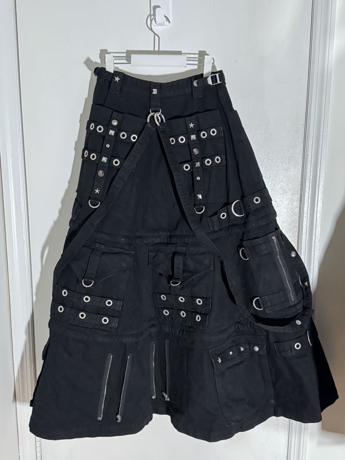 Balenciaga Balenciaga SS 22 Maxi Raver Denim Skirt Size US 30 / EU 46 - 2 Thumbnail