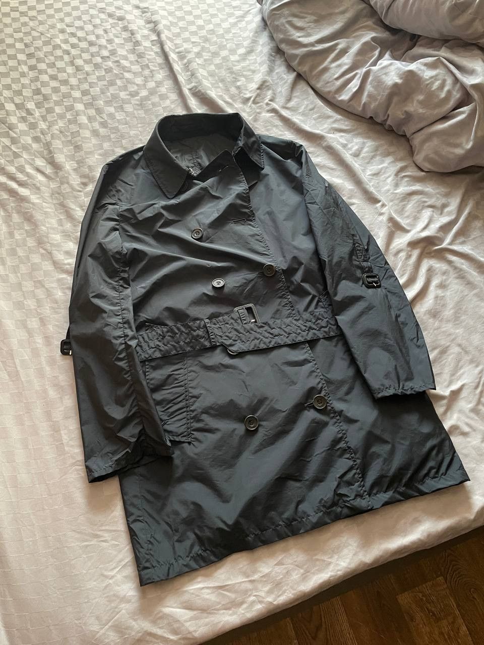 Designer VINTAGE AQUASCUTUM TRENCH COAT JACKET Size US M / EU 48-50 / 2 - 2 Thumbnail