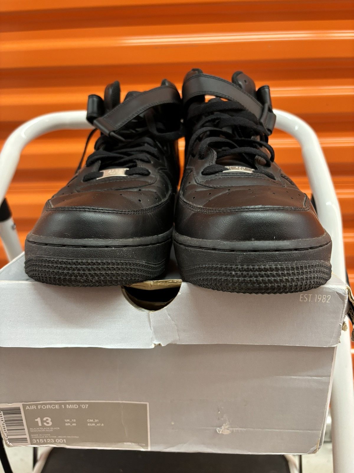 Nike ***FINAL DROP***RARE 2009 NIKE AIR FORCE ONE HIGH TOP 13 Size US 13 / EU 46 - 3 Thumbnail