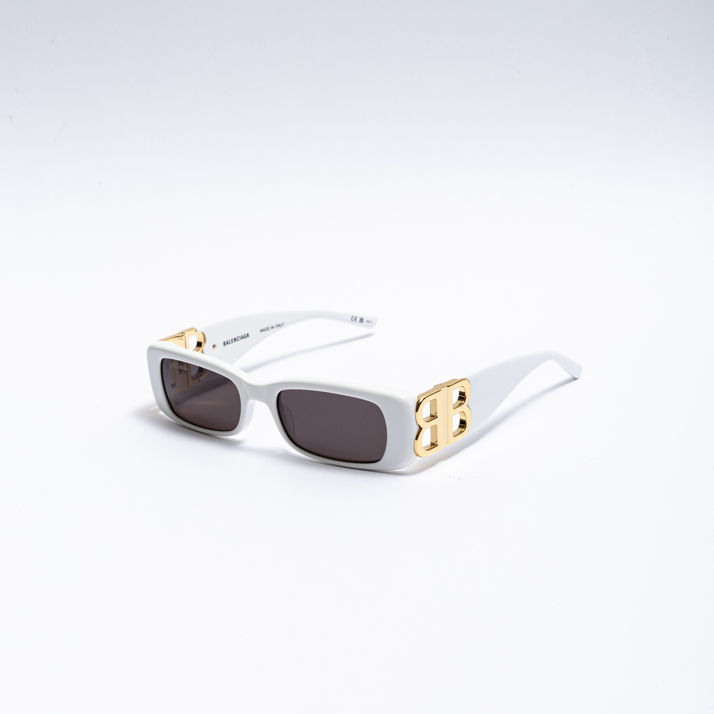 Balenciaga BALENCIAGA BB0096S 011 Dynasty Sunglasses WHITE Size ONE SIZE - 1 Thumbnail