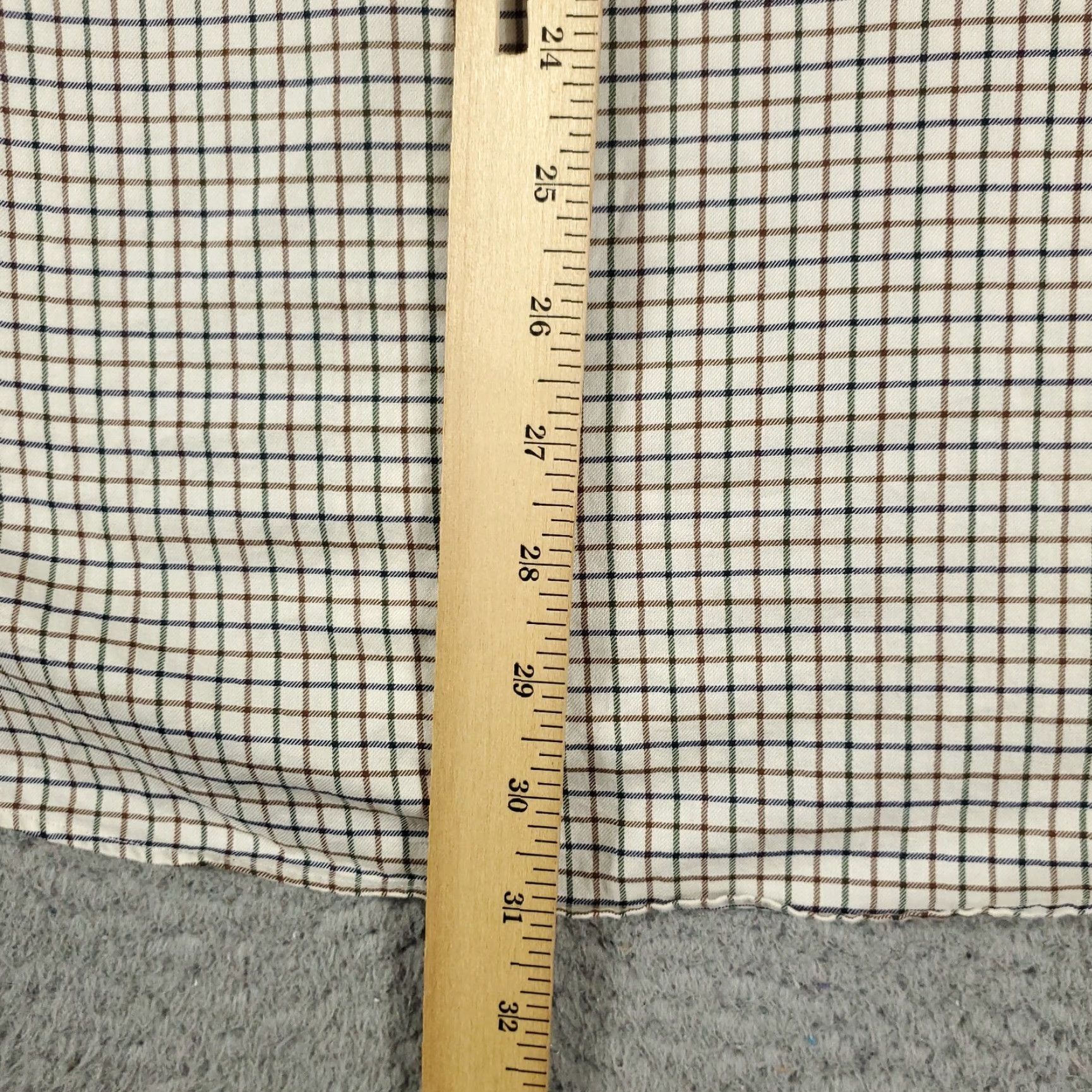Ralph Lauren Ralph Lauren Button-Up Shirt Mens XL Beige Check Long Sleeve Size US XL / EU 56 / 4 - 4 Thumbnail