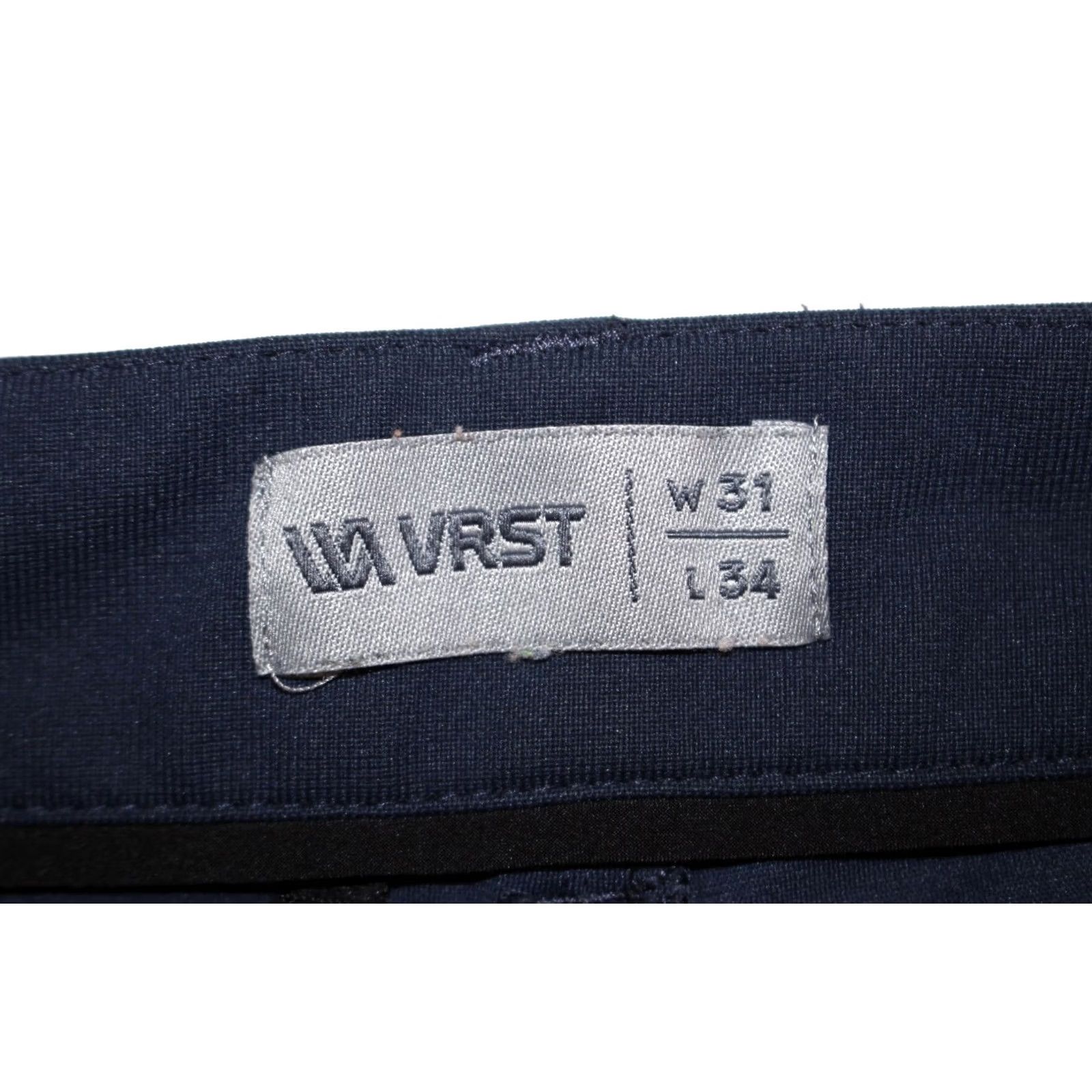 Vintage VRST Pants Men's 31x32 Limitless Commuter 5 Pocket Athletic Golf Navy Blue Size US 31 - 4 Thumbnail