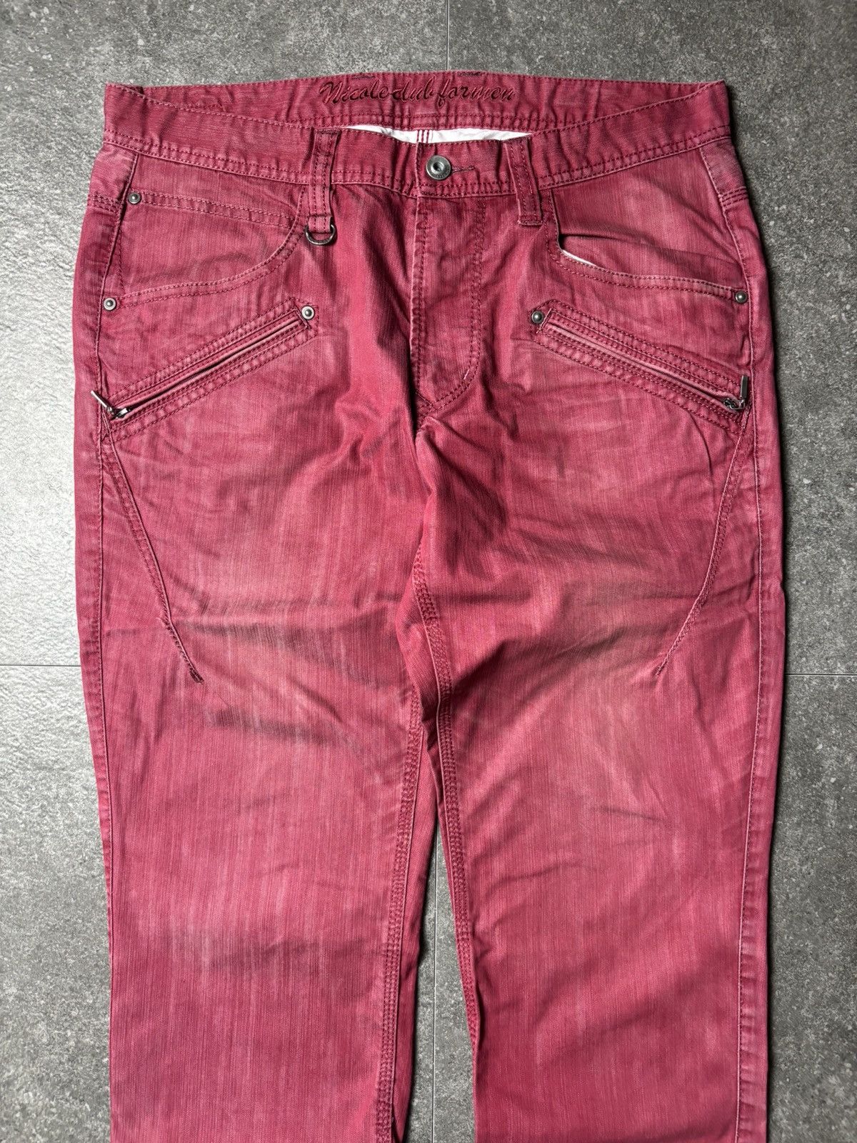 If Six Was Nine × Japanese Brand × Le Grande Bleu (L.G.B.) 2000s Nicole Club For Men Bootcut Pants Size US 31 - 3 Thumbnail