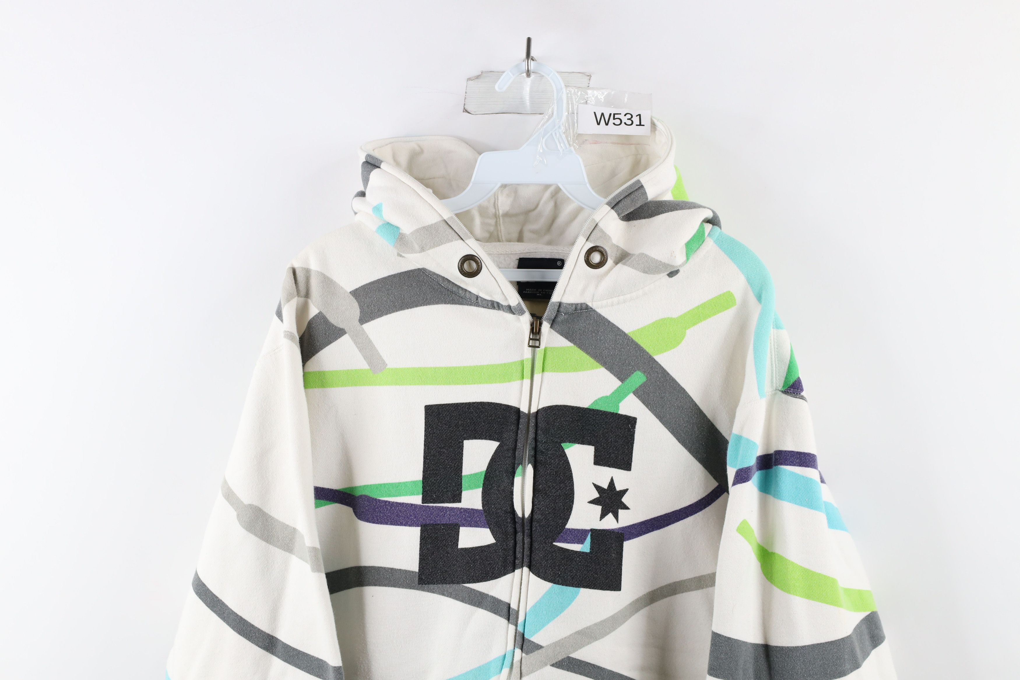 Vintage Vintage DC Shoes Skateboarding Heavyweight Full Zip Hoodie Size US XL / EU 56 / 4 - 2 Thumbnail