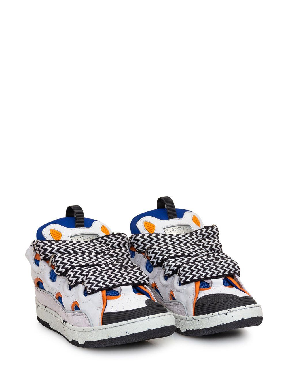 Lanvin oc11z0325 Curb Low Top Sneakers in Multicolor Size US 8 / EU 41 - 2 Thumbnail