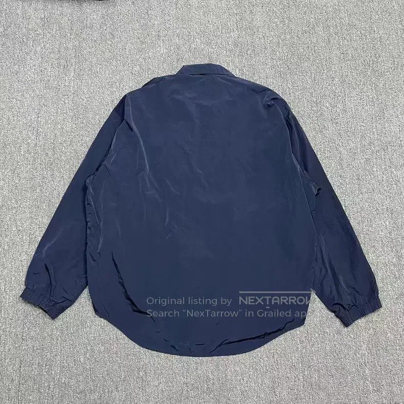 Balenciaga Balenciaga Deep Blue Mastercard Logo Collar Windbreaker Ja Size US S / EU 44-46 / 1 - 2 Thumbnail